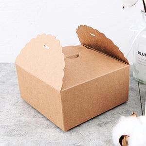 포장 박스 1-사각크라프트-소 쿠키 정사각 사각