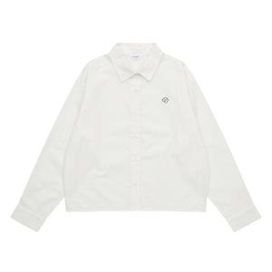 에꼴리에 HC14 심플 크롭 코튼셔츠 심플 크롭 코튼셔츠 23B5381