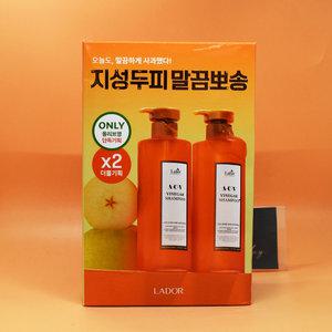 1+1 아도르 비건 사과 식초 샴푸 430mL + 430mL
