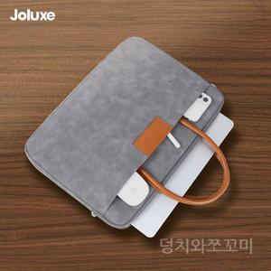 JOLUXE 프리미엄 비즈니스 노트북 가방 MacBook Air Pro13 핸드백화웨이 14인치 에어 15.6 서류 남성 및 여