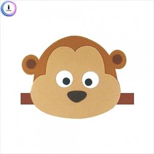 h50 동물머리띠 B세트-원숭이