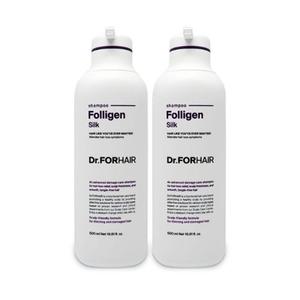 닥터포헤어 폴리젠 실크 샴푸 손상 모발용 500ml 2개 Ss