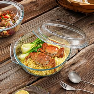 (정품) 오븐 소-대형 전자레인지 계란찜 찜기 내열 유리용기 4size/