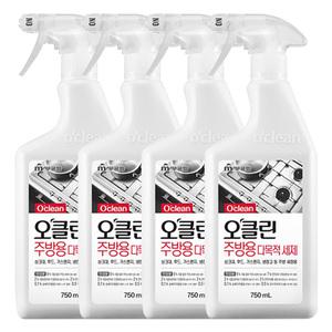 무궁화 오클린 주방용 다목적 세제 750ml X 4개