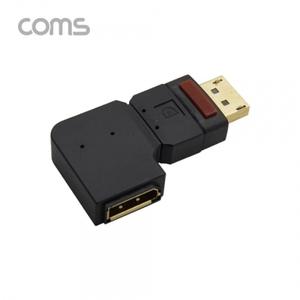 디스플레이포트 연장 젠더 DisplayPort MF 우향 꺾임