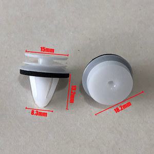 호환 트림 R129 패널 메르세데스 W202 W203 범퍼 W211 리테이너 라이너 패스너 자동 자동차 클립 도어 50PCS 내부 리벳