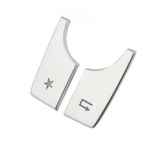 호환 자동차 벤츠 W176 E X204 GLA 클래스 W212 W246 메르세데스 스티커 트림, C 기능 GLK 멀티미디어 단추 B A CLA 콘솔 W204