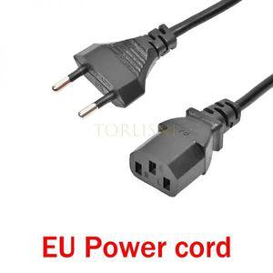 모니터연결케이블 연결선 PC LCD LED 케이블 프롱 노트북 AC 리드 EU 유럽 콘센트 1M-12M 구리 3 핀
