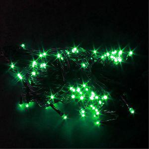 비타리토 LED100P 8M 검정선 녹색 트리전구크리스마스 테리어조명 용품 장식 츄리 줄전구 알전구