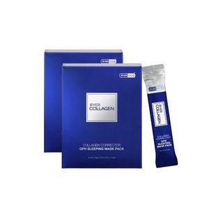 에버콜라겐 슬리핑 마스크팩 15포 x 2박스 콜라겐 수분 진정 마스크팩