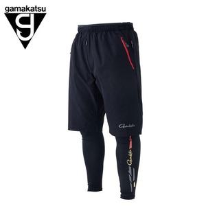 [가마가츠] GM-3696 썸머 드라이 숏 팬츠(이너포함) (블랙) - 한정판매