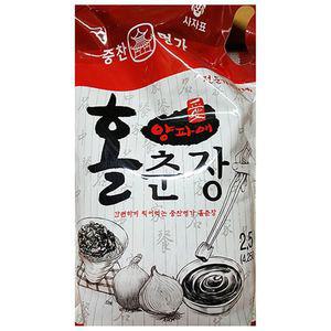 양파 홀춘장 2.5k 중식 중국집 짜장면 중식용 중화 중화용 중화식 소스 액상 국물 양념