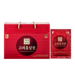 [가정의달] 개성상인 고려홍삼진 50ml 30입, 1개 