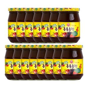 후루츠쨈 300G 15개과일쨈 쨈 토스트쨈 식빵쨈 샌드위치쨈 맛있는쨈 간식 잼 과일 르츠 르츠쨈