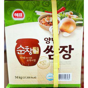쌈장(사조 지함 순창궁양념 14K)업소용 바베큐 대용량 양념장 고기 고기용 쌈밥용 식당용 업소용 다용도