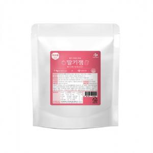 이츠웰 딸기잼 45 1Kg 8개과일 맛잼 기쨈 업소용 대용량 과일쨈 빵에발라먹는 스프레드 토스트 달콤한