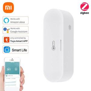 HomeKit Tuya ZigBee 온도 습도 센서 스마트 홈 실내 습도계 컨트롤러 작동 Smart Life Alexa 구글