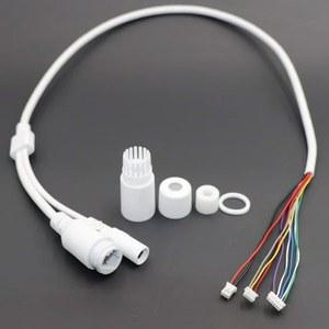 영상선 CCTV POE IP 네트워크 카메라 PCB 모듈 비디오 전원 케이블 60cm RJ45 암 커넥터 단자 포함