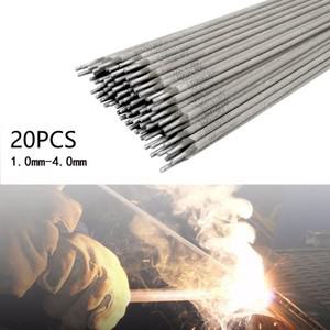 20pcs 304 스테인레스 스틸 전기 용접봉 전극 A102 솔더 와이어 1.0mm-4.0mm 용접 도구 전극 초 미세 전극