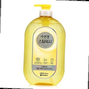 자연퐁 스팀워시 레몬향 750ml 용기