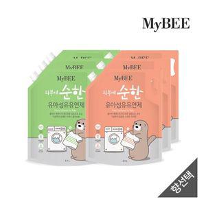 마이비 피부에순한 유아유연제 리필(2100ml)x3팩_향선택