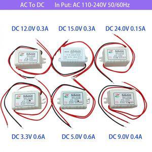 직류전원장치 AC to DC 컨버터 스텝 다운 전원 장치 모듈 LED 절연 전압 안정화 AC110V 220V 230V 3V 5V 9V
