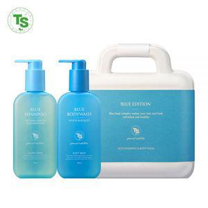 TS 저자극쿨링 블루에디션(TS블루샴푸 200ml+TS블루바디워시 200ml)