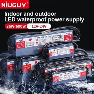 직류전원장치 방수 조명 전원 장치 IP67AC 100~277V-DC 12V 24V 실외 LED 드라이버 100W 200W 300W 400W 50