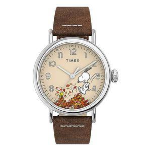 Timex 타이멕스 x Peanuts 스누피 가을 쿼츠 남성용 시계 TW2U86200VQ