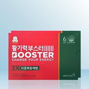 정관장 활기력 부스터 (액상 20ml + 정제 400mg) 14개입 x 2개 / iuy