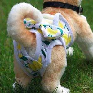 S-XL 고양이 옷 기저귀 다이퍼 여성 세탁 인기있는 , 강아지 바지 속옷, 반바지 가능한 애완견