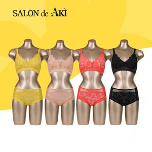 [SALON de AKI] NEW 살롱드아키 매쉬 노와이어 브라팬티 4세트 (8종)