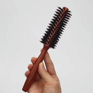 우드 드라이 롤빗 브러쉬 2호 헤어롤빗 드라이롤빗