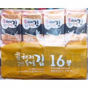 광천 들기름도시락김 16단 4gx16입 64g