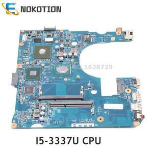 NOKOTION 에이서 아스파이어 E1-470G 노트북 마더보드 I5-3337 CPU 820M EA40-CX MB 12280-3 48.4LC03.031
