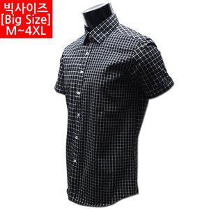 [쿨제이]남자 빅사이즈 린넨 반팔 남방 7부 셔츠 21 DF 206
