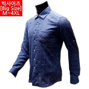 [쿨제이]남자 빅사이즈 린넨 반팔 남방 와이 셔츠 17 DF 350