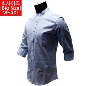 [쿨제이]남자 빅사이즈 린넨 반팔 남방 7부 셔츠 13 DF 361