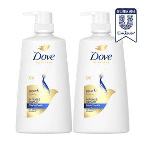 도브 인텐스리페어 컨디셔너 660ml 2개