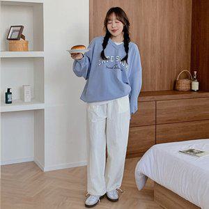 [핫핑](센텀시티점)[기본&카고]플리드 나일론 투웨이 밴딩 와이드 조거팬츠 P000CLTD1
