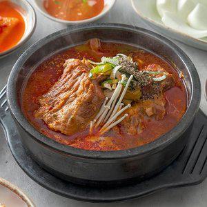 G[도드람] 등뼈 듬뿍 뼈해장국(800g) x 8팩 (국내산 원육)