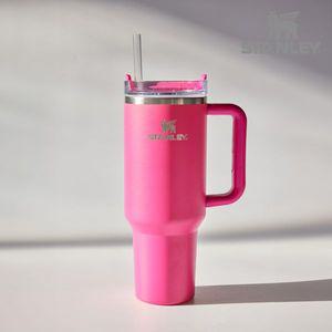 스탠리 ?처 H2.0 플로우스테이트 40oz 카멜리아