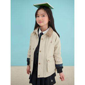 [BEANPOLE KIDS] 바버 재킷형 점퍼  베이지 (BI5139U01A)
