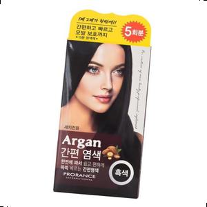 프로랑스 아르간 간편염색 5회분 흑색 나눔