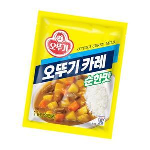 오뚜기 카레 순한맛 1kg 분말 과립형 카레？업소용 식자재 식재료 대용량 식당용 단체 급식용