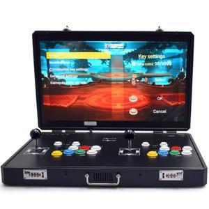 레트로 휴대용 게임기 추억의 고전게임 판도라 3D 와이파이 플러스 LCD 아케이드 콘솔 23000 게임 PCB 보드