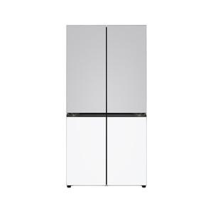 LG 디오스 오브제 더블매직스페이스 냉장고 M875MRQ231S (그레이/화이트)