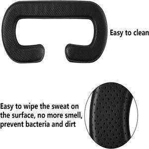 VR 용품 Vive VR 페이스 커버 교체 용 아이 마스크 패드 메모리 폼 및 PU  (6MM 18MM) HTC VR-블랙