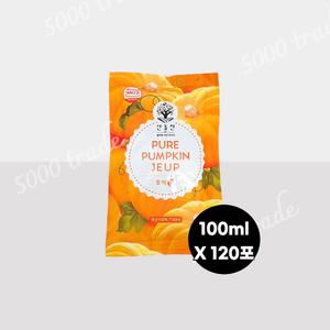 산들찬 건강 일반 늙은 호박즙 100ml 120포