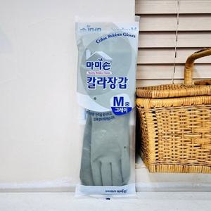 마미손 고무장갑 그레이 중
